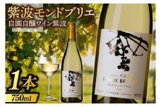 紫波モンドブリエ 750ml (AL081) 自園自醸ワイン 岩手県 紫波町産ぶどう 100％使用 日本ワイン やや辛口 白ワイン