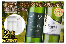 【ギフト箱入り】紫波リースリングリオン飲み比べ２本セット (プレミアムリースリングリオン・リースリングリオン) (AL091) ギフト 贈り物 プレゼント 父の日 母の日 記念日 大切な人へ セット 飲み比べ ワインセット