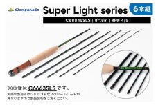オールハンドメイドフライロッド　Campanella68845SLS(BI104)