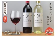 甘口ワイン赤白2本セット (AL099)