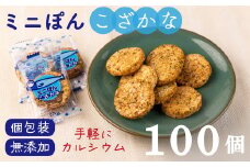 無添加おやつ「ミニぽん こざかな」100個