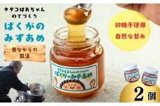 タダコばあちゃんのてづくり　ばくがのみずあめ　2個