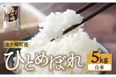 【白米】令和6年 5kg ひとめぼれ 一等米 | 選べる 精米 / 無洗米 ブランド米 銘柄米 お米 お弁当 おにぎり 袋 米 コメ こめ 白米 ごはん ご飯 白飯 飯 岩手県 いわて 金ケ崎町