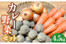 【9月下旬〜10月中旬発送】たまねぎ にんじん じゃがいも 各1.5kg（計4.5kg）セット カレー 野菜 玉ねぎ 人参 じゃが芋 詰め合わせ 岩手県 金ケ崎町