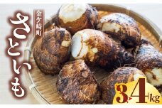 《数量限定》里芋 (土垂)  4kg (3+1kg) 里いも さといも 芋の子 芋のこ いものこ サイズ 不揃い バラバラ 野菜  岩手県 金ケ崎町