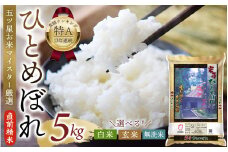 五ツ星お米マイスター厳選！ 直前精米 令和6年産 平泉町産 ひとめぼれ 無洗米 5kg 〈食味ランキング「特A」13年連続受賞〉/ こめ コメ 米 お米 おこめ 白米 ご飯 ごはん ライス