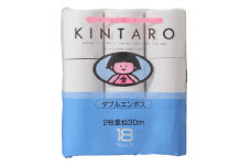 金太郎 トイレットペーパー ダブル 18ロール×6パック（108ロール） / トイレットペーパー エンボス加工 新生活 日用品 消耗品 防災 備蓄 生活用品 再生紙 コスパ やわらか 長持ち 無香料