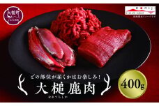 【レビューキャンペーン】【ジビエ】大槌産 鹿肉 400g｜岩手県 大槌ジビエ いわて iwate 三陸 MOMIJI