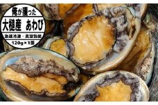 【2025年11月～発送】三陸産天然活あわび 120g相当×1個【冷凍】【35】｜11月～12月発送 三陸 岩手県 大槌町 あわび 人気 鮑 刺身 いわて iwate 初栄丸