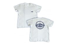TKMS BASE メインロゴTシャツ(大人)　Mサイズ　・カラー　ホワイト(ポケット付)