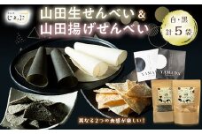 山田で人気定番2種！ジョブ・パートナーの山田揚げせんべい2袋＆山田生せんべい3袋 セット 三陸山田 ごま 和菓子 お菓子 スイーツ 和スイーツ  YD-651