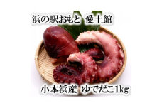 小本浜産　ゆでだこ(ミズダコ)1kg【1402743】
