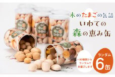 「いわての森の恵み缶」ランダム6缶set　“木のたまごコロロ”【1419721】