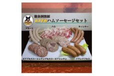 黒豚ハムソーセージセット＜龍泉洞黒豚100%使用＞食品添加物不使用　7種類【1615737】