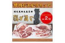 龍泉洞黒豚おまかせ焼肉セット　2kg(2000g)【1618939】