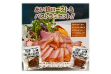 田野畑村産あい鴨和風ロースト&パストラミ　各1パックセット【1522382】