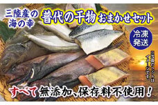 三陸産の海の幸 普代の干物おまかせセットA