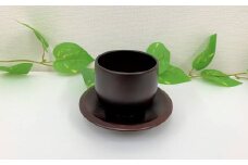 大野木工フリーカップ＆茶托（着色）