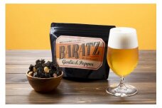 海苔とナッツの濃厚おつまみBARATZ（バラッツ） ガーリックペッパー 4個セット 【お菓子 スナック 菓子 おかし 食品 人気 おすすめ 】