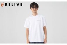 リライブスポーツ/半袖/ホワイト（Sサイズ）【ファッション 服 Tシャツ カットソー 衣料 トップス 人気 女 男 スポーツ ゴルフ ウェア アウトドア 仙台市 リラックス カジュアル シンプル トレンド 春 夏 秋 冬 メンズ レディース ユニセックス】