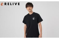 【数量限定】リライブシャツプレミアム/コットン/ロゴ有/ブラック（Lサイズ）【ファッション 服 Tシャツ カットソー 衣料 トップス 人気 女 男 スポーツ ゴルフ ウェア アウトドア 仙台市 リラックス カジュアル シンプル トレンド 春 夏 秋 冬 メンズ レディース ユニセックス】