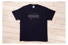 仙台・宮城の観光Tシャツ　「仙台弁の天の川」Tシャツ　Lサイズ　［S-03］