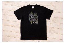 仙台・宮城の観光Tシャツ　「ネオン看板」Tシャツ　Mサイズ　［T-02］