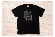 仙台・宮城の観光Tシャツ　「ネオン看板」Tシャツ　Mサイズ　［T-02］