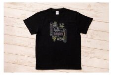 仙台・宮城の観光Tシャツ　「ネオン看板」Tシャツ　Lサイズ［T-02］