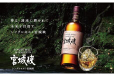 【数量限定】【宮城峡蒸留所】ニッカウイスキーシングルモルト宮城峡700ml瓶 45度【お酒 洋酒 ウイスキー ウヰスキー 仙台市 ギフト 人気 さけ 高級 バーボン 香り深い 熟成 贈答用 飲み比べ 国産 プレミアム ハイボール 風味豊か 家飲み用 パーティー用 洋酒セット】