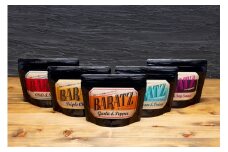 海苔とナッツの濃厚おつまみBARATZ（バラッツ） ガーリックペッパー・旨辛ごま油・3種のチーズ・バターしょうゆ・サワークリーム&オニオン 各8個セット  【お菓子 スナック 菓子 おかし 食品 人気 おすすめ 】