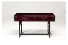仙台箪笥　monmaya+ ローコンソール　木地呂塗【伝統 工芸品 グッドデザイン賞 タンス たんす 和タンス 仙台】