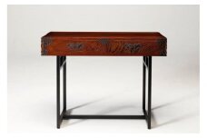 仙台箪笥　monmaya+ コンソール　拭き漆【伝統 工芸品 グッドデザイン賞 タンス たんす 和タンス 仙台】