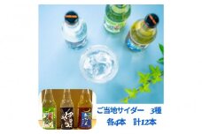 【個性派】ご当地サイダー　牛たん・ずんだ・伊達サイダー340ml計12本詰合わせセット