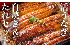 鰻 国産うなぎ 3人前 白焼きセット（約110g×3串）タレ付き 冷蔵 土用丑の日 国産 白焼 蒲焼き 鰻重 鰻丼 ひつまぶし 活うなぎ ウナギ うなぎ 鰻 お取り寄せ グルメ 簡単調理 父の日 ギフト 宮城県 石巻市 送料無料 ふるさと納税