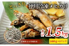 徳用冷凍メヒカリ（どっさり1.5kg）目光 魚 冷凍 唐揚げ 塩焼き 天ぷら お魚 おかず おつまみ