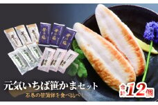 元気いちば笹かまセット 冷蔵 かまぼこ 蒲鉾 笹の極 笹かまぼこ吉次 備長炭笹かまぼこ 練り物  贈答用 贈り物 プレゼント