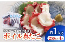真たこ ボイル  約1kg 蛸 たこ タコ ボイル済み 冷凍 小分け CAS凍結 海鮮 魚介類
