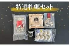 特選 牡蠣 セット かき 蒸し牡蠣 潮煮 グラタン パテ オイスターパテ カキフライ 牡蠣フライ