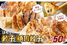 はちやの餃子と頑固餃子セット　 4558359