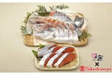 【高島屋選定品】   銀鮭一尾　宮城県産　姿切身　２号サイズ　 4731548  《 髙島屋 の包装紙でお届け 》