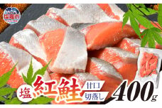 塩紅鮭 甘口 ＜切落しタイプ＞  400g 加熱用 冷凍 うす塩 鮭 さけ サケ シャケ 魚 切り身 お弁当 おかず 宮城県 塩竈市 r6-ss00010-otoshi-1s