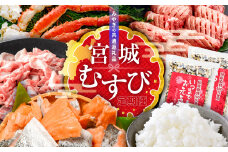 ＊ 共通返礼品 ＊ 定期便 (A) 全6回「 みやぎむすび共通返礼品 」(第1弾)【宮城県 塩竈市と加美町の共通返礼品】 塩竈市 宮城県 sg-a