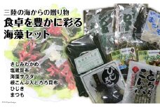 海の美味しさギュッと詰め合わせ！三陸海藻セット [三井商店 宮城県 気仙沼市 20564169] 海藻 三陸 さしみわかめ 塩蔵昆布 海藻サラダ 根こんぶ とろろ昆布 ひじき まつも わかめ ワカメ 昆布 こんぶ  塩蔵 乾燥 常温 詰め合わせ セット
