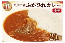 気仙沼産 ふかひれカレー 180g×20箱 [気仙沼市物産振興協会 宮城県 気仙沼市 20565224] カレー レトルト かれー カジキ メカジキ