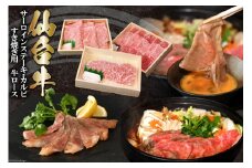 和牛の贅沢セット 仙台牛 サーロインステーキ & カルビ & 牛ロース [からくわ精肉店 宮城県 気仙沼市 20564034] 肉 牛肉 和牛 国産 冷凍