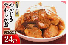 缶詰 めかじき やわらか煮 しょうゆ味 170g×24缶 [気仙沼市物産振興協会 宮城県 気仙沼市 20565287] 魚 魚介類 缶 保存食 メカジキ 煮魚 惣菜 つまみ 長期保存