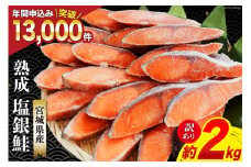 訳あり 宮城県産 熟成 銀鮭 切身 約2kg [宮城東洋 宮城県 気仙沼市 20563343] 鮭 海鮮 魚介類 国産 さけ 鮭 甘口 サケ 鮭切身 シャケ 切り身 冷凍 おかず 弁当 支援 事業者支援 サーモン 魚 銀鮭切り身