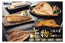 日本贈りめし×凍眠市場 三陸産干物 5種セット 計900g（さば 300g アジ 150g タイ 150g タチウオ 200g エイヒレ 100g） [シャディ 宮城県 気仙沼市 20564031] 干物 魚 魚介 冷凍