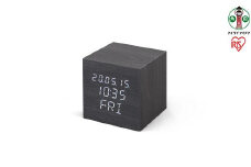 デジタル置時計 ICW-02W-B ブラック